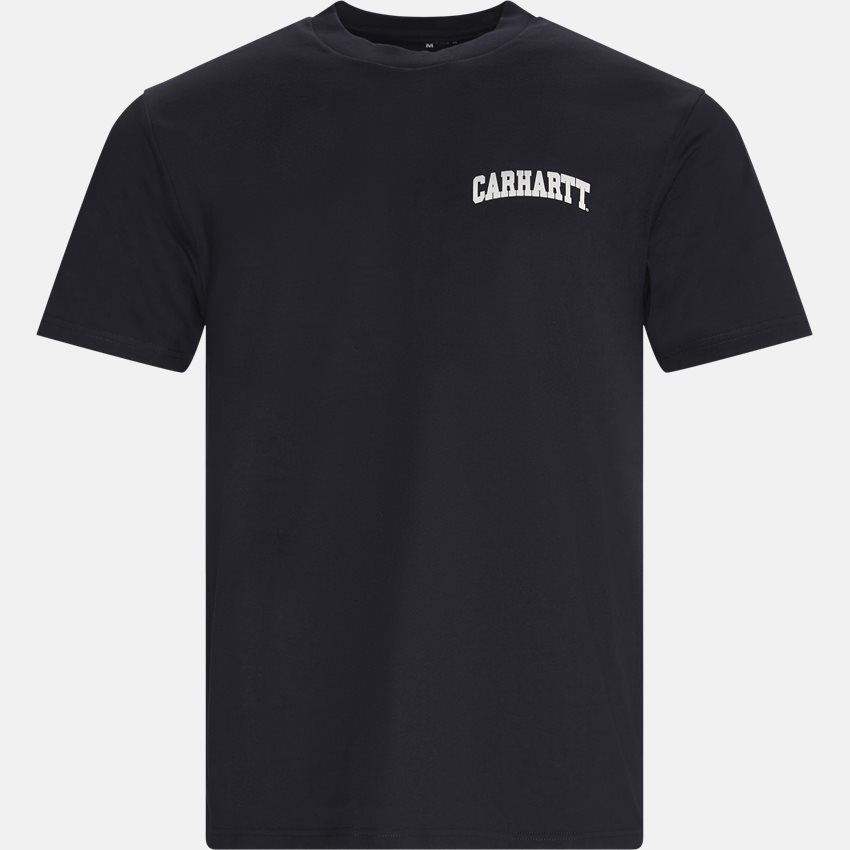 Carhartt WIP T-shirts SS UNIVERSITY SCRIPT T-SHIRT I028991 DARK NAVY